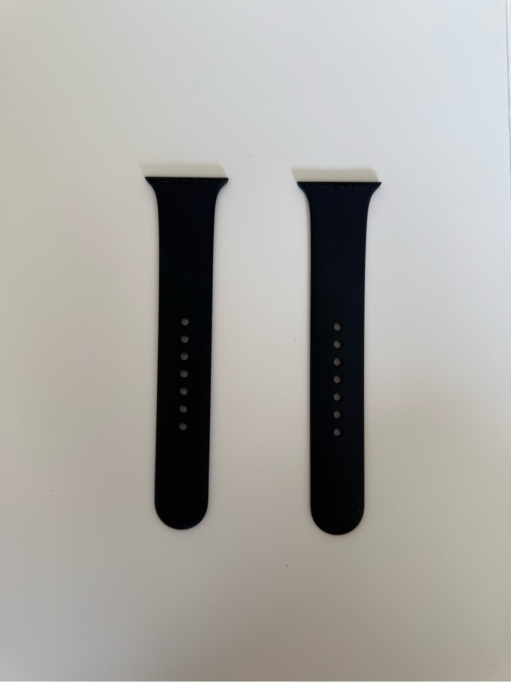OEM Authentic Apple Watch Sport Band Extension M/L - 2 Pack Black (38mm / 40mm)